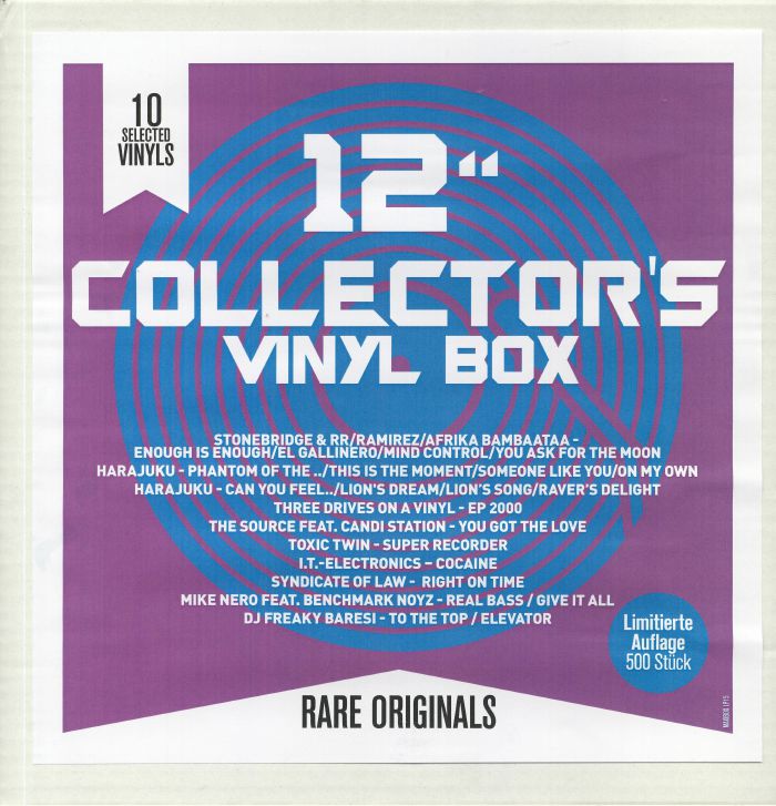 VARIOUS - 12" Collector's Vinyl Box