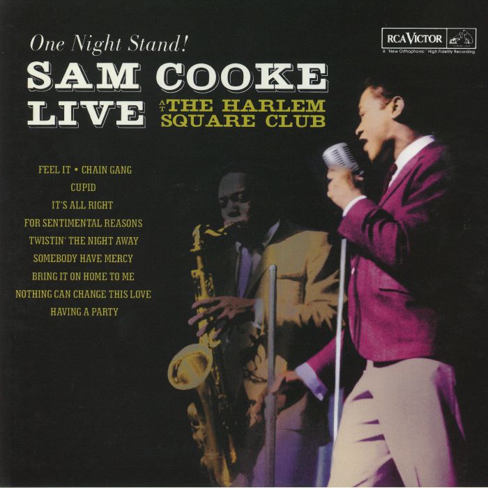 COOKE, Sam - One Night Stand: Live At Harlem Square