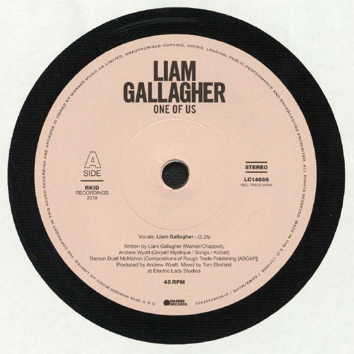 GALLAGHER, Liam - One Of Us