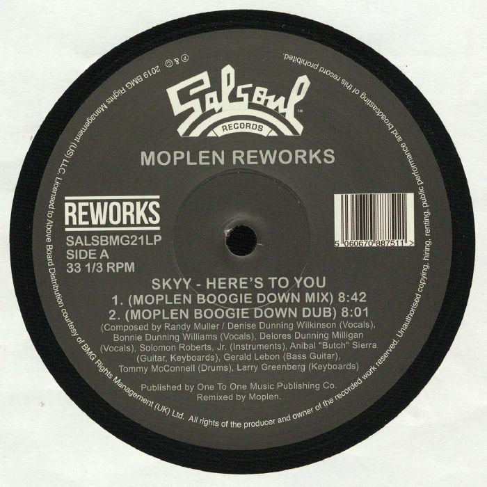 SKYY/THE SALSOUL ORCHESTRA - Moplen Reworks