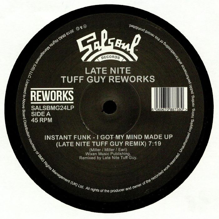 INSTANT FUNK/ORLANDO RIVA SOUND/THE SALSOUL ORCHESTRA - Late Nite Tuff Guy Reworks