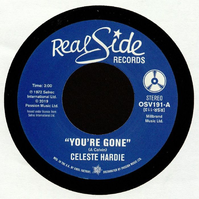HARDIE, Celeste/SANDRA WRIGHT - You're Gone (reissue)