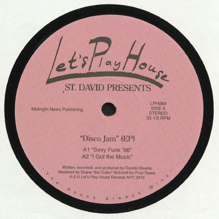 ST DAVID - Disco Jam