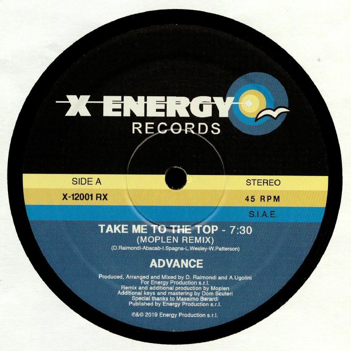 ADVANCE - Take It To The Top (Moplen & Massimo Berardi remixes)