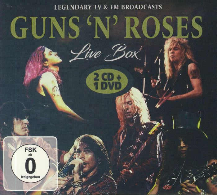 GUNS N ROSES - Live Box: Legendary TV & FM Broadcasts