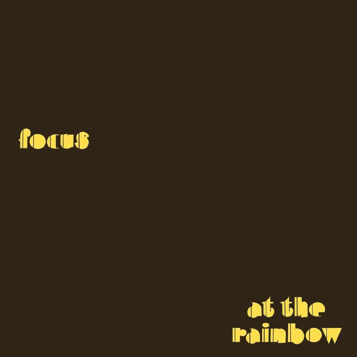 FOCUS - At The Rainbow (reissue)