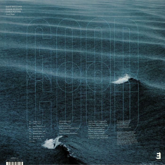 HOLLAND, Dave/ZAKIR HUSSAIN/CHRIS POTTER - Good Hope
