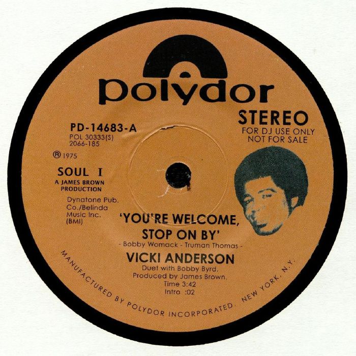 ANDERSON, Vicki - You're Welcome Stop On By
