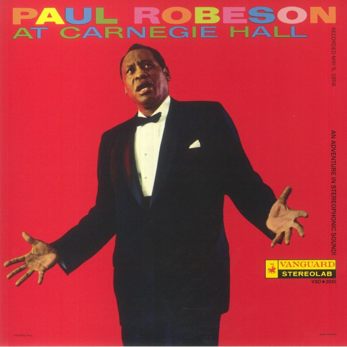 ROBESON, Paul - At Carnegie Hall (remastered)