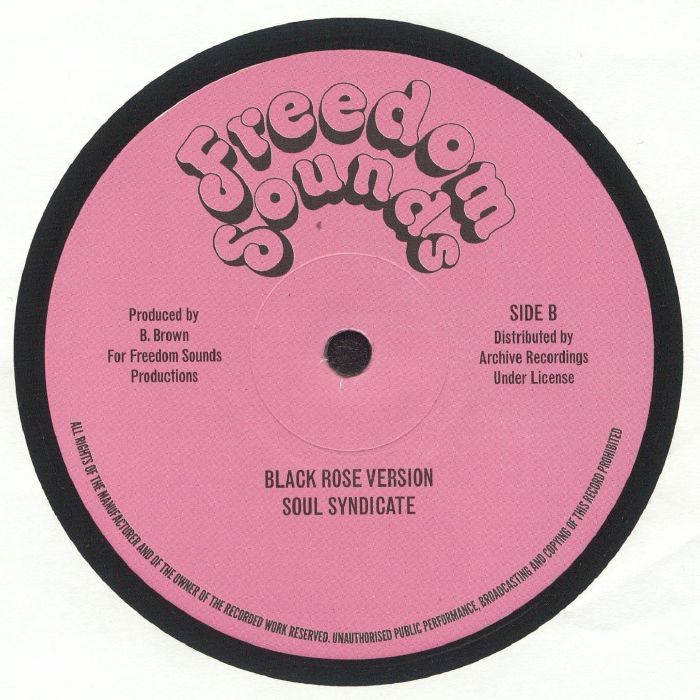 PRINCE ALLA/PHILLIP FRASER/SOUL SYNDICATE - Black Rose