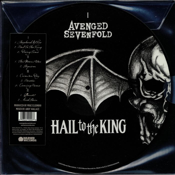 AVENGED SEVENFOLD - Hail To The King (reissue)