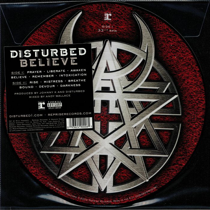 DISTURBED - Believe (reissue)