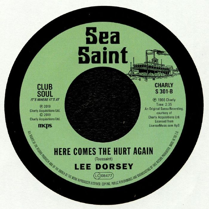HARPER, Willie/LEE DORSEY - Here Comes The Hurt Again