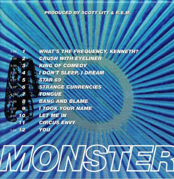 REM Monster (25th Anniversary Edition) CD at Juno Records.