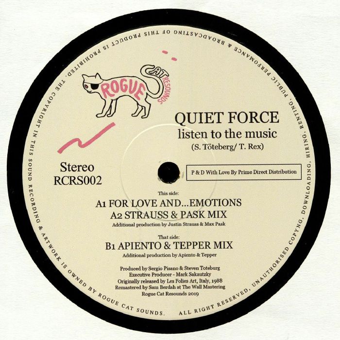 QUIET FORCE - Listen To The Music
