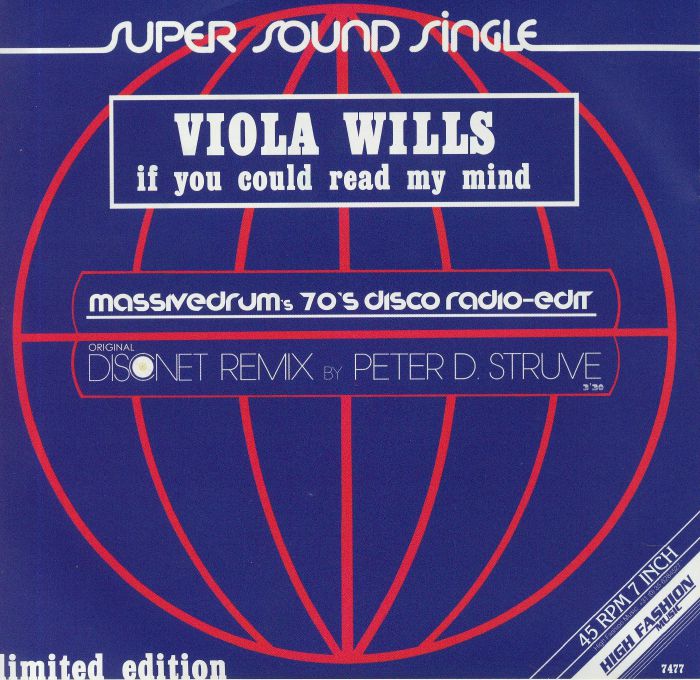 WILLS, Viola - If You Could Read My Mind (Massivedrum's 70's Disco Edit)