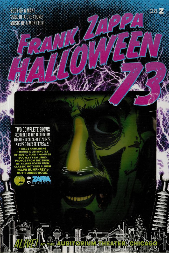 ZAPPA, Frank - Halloween 73: Alive! At The Auditorium Theater Chicago