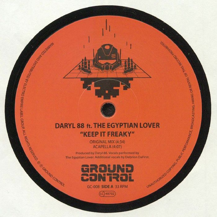 DARYL 88 feat THE EGYPTIAN LOVER - Keep It Freaky