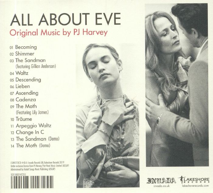 HARVEY, PJ - All About Eve: Original Music By PJ Harvey (Soundtrack)
