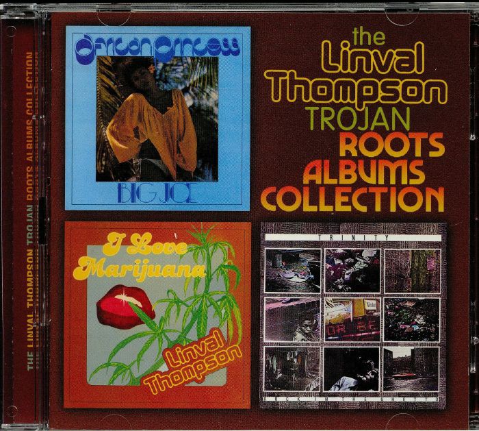 THOMPSON, Linval/BIG JOE/TRINITY - The Linval Thompson Trojan Roots Albums Collection: I Love Marijuana/African Princess/Rock In The Ghetto
