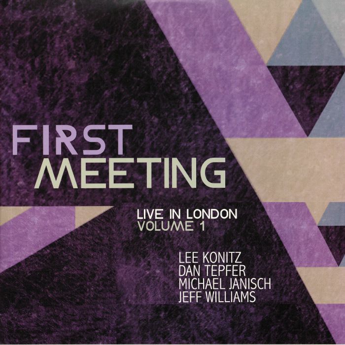 KONITZ, Lee/DAN TEPFER/MICHAEL JANISCH/JEFF WILLIAMS - First Meeting: Live In London Vol 1