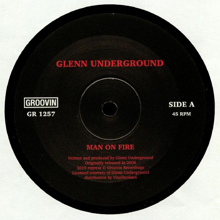 GLENN UNDERGROUND - Man On Fire (reissue)