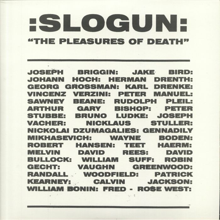 SLOGUN - The Pleasures Of Death