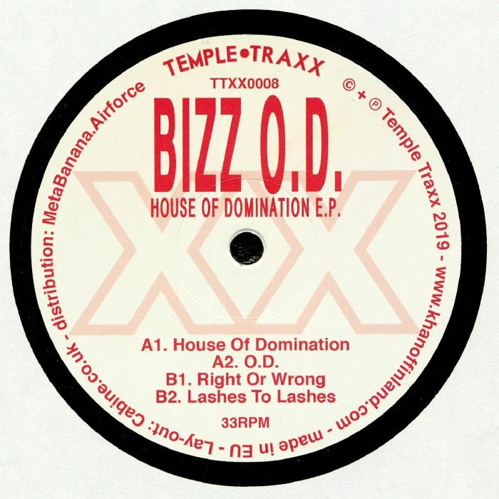 BIZZ OD - House Of Domination EP