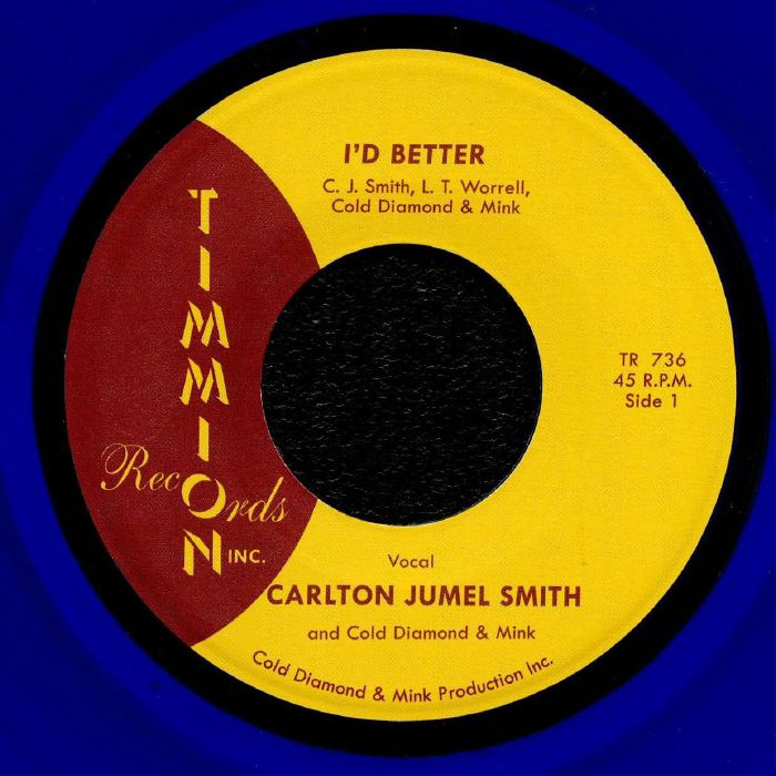 JUMEL SMITH, Carlton/COLD DIAMOND/MINK - I'd Better