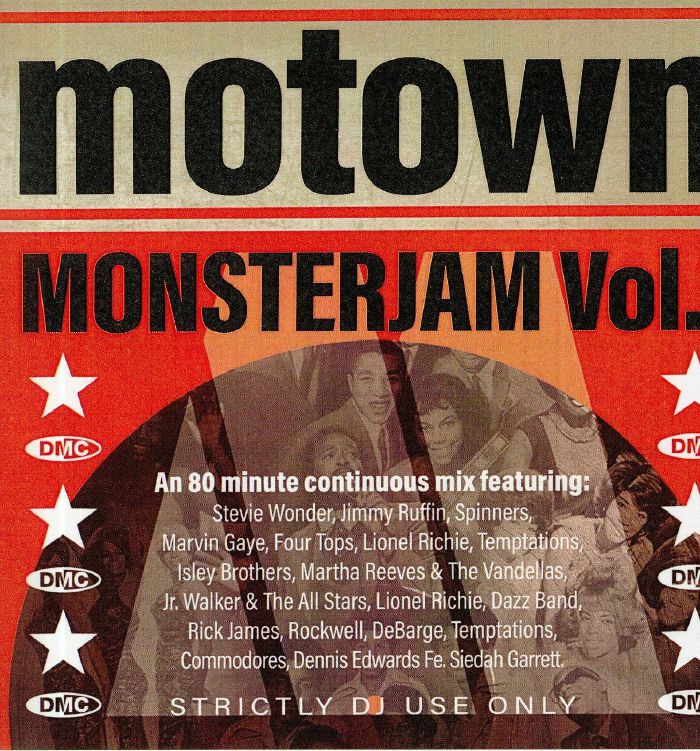 VARIOUS - Motown Monsterjam Vol 1 (Strictly DJ Only)