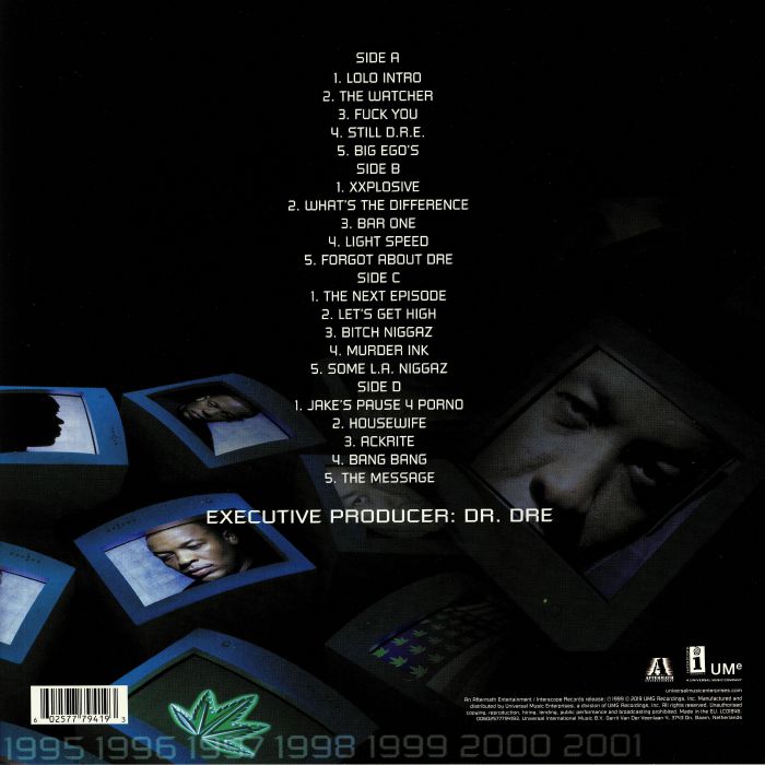 DR DRE - 2001: Instrumentals (reissue) Vinyl At Juno Records.