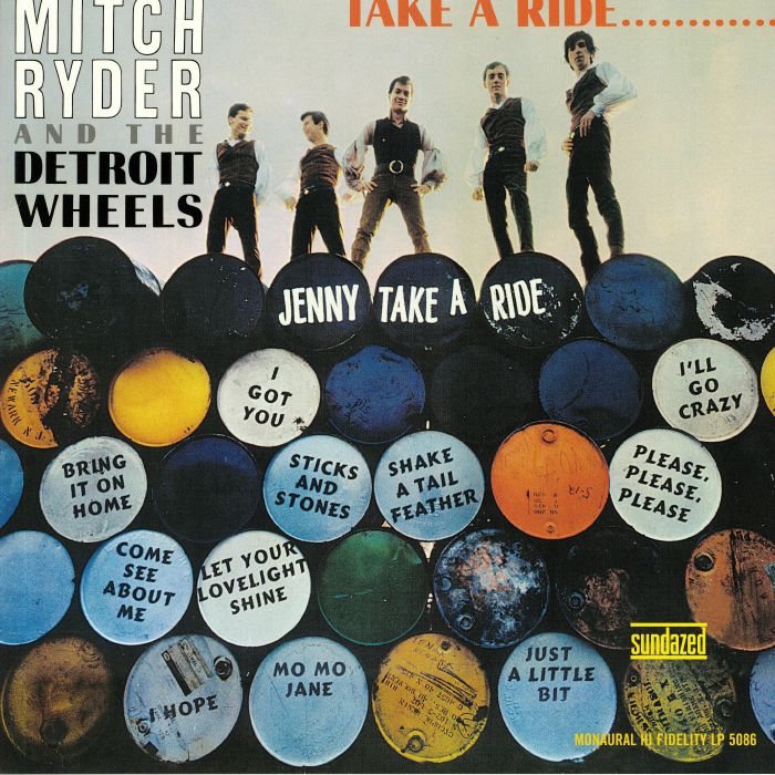 Mitch Ryder & The Detroit Wheels – Take A Ride vinyl cover