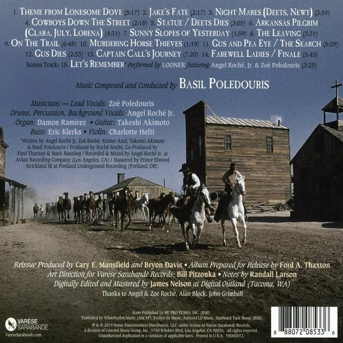 POLEDOURIS, Basil - Lonesome Dove (Soundtrack)