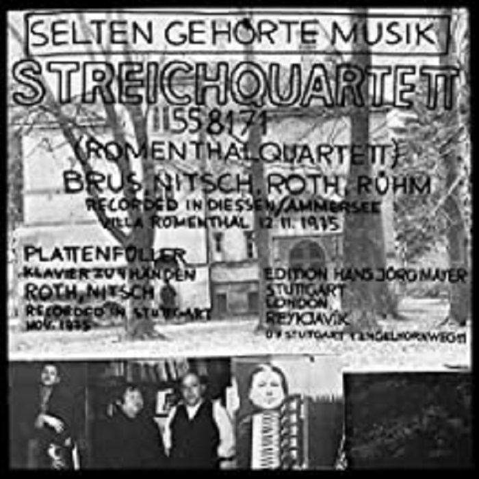 SELTEN GEHORTE MUSIK - Streichquartett 558171 (Romenthalquartett)