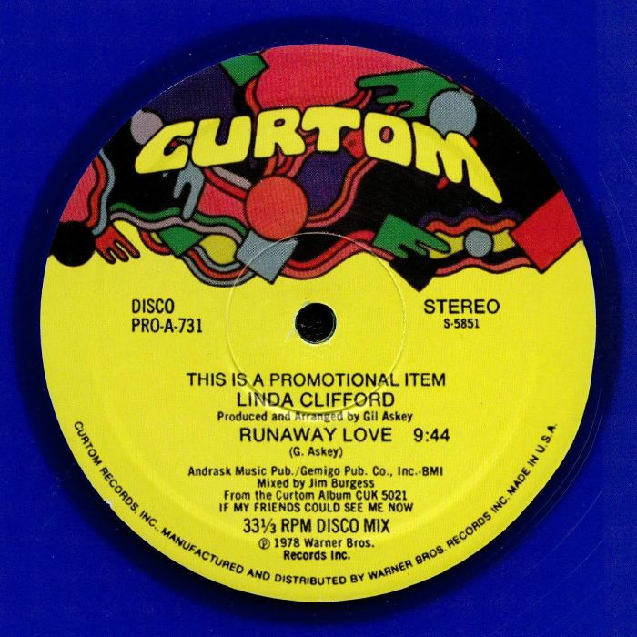 CLIFFORD, Linda - Runaway Love (reissue)