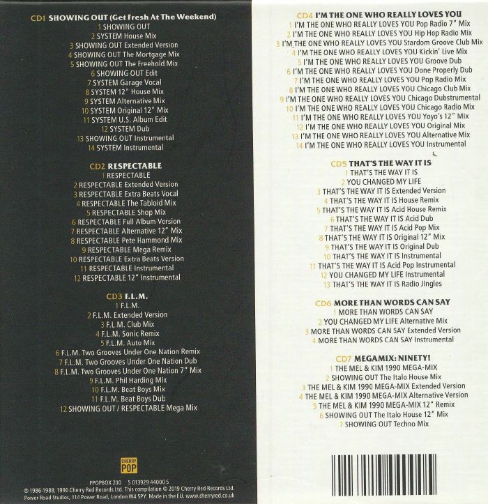 MEL & KIM The Singles Box Set CD at Juno Records.