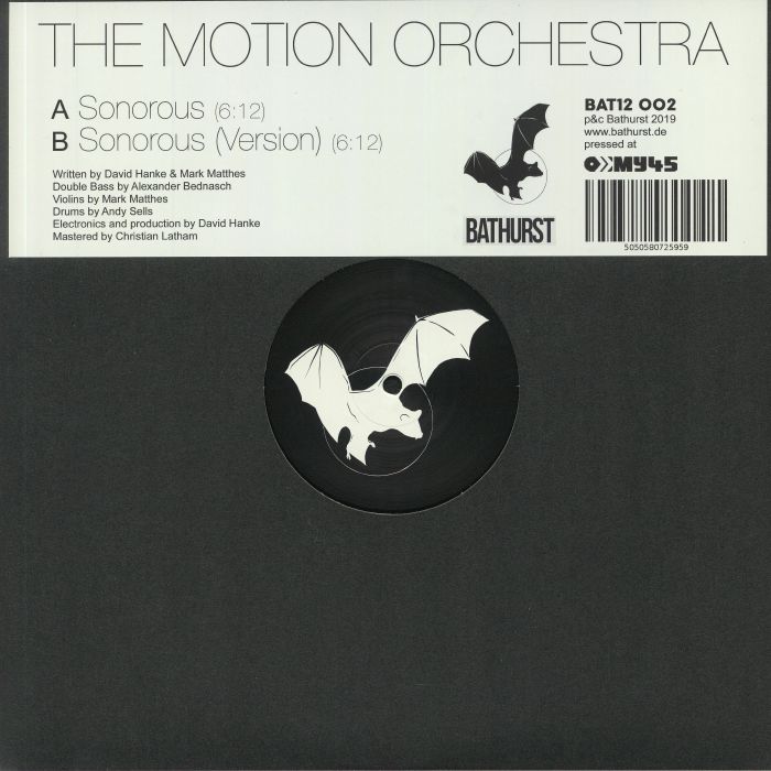 MOTION ORCHESTRA, The - Sonorous