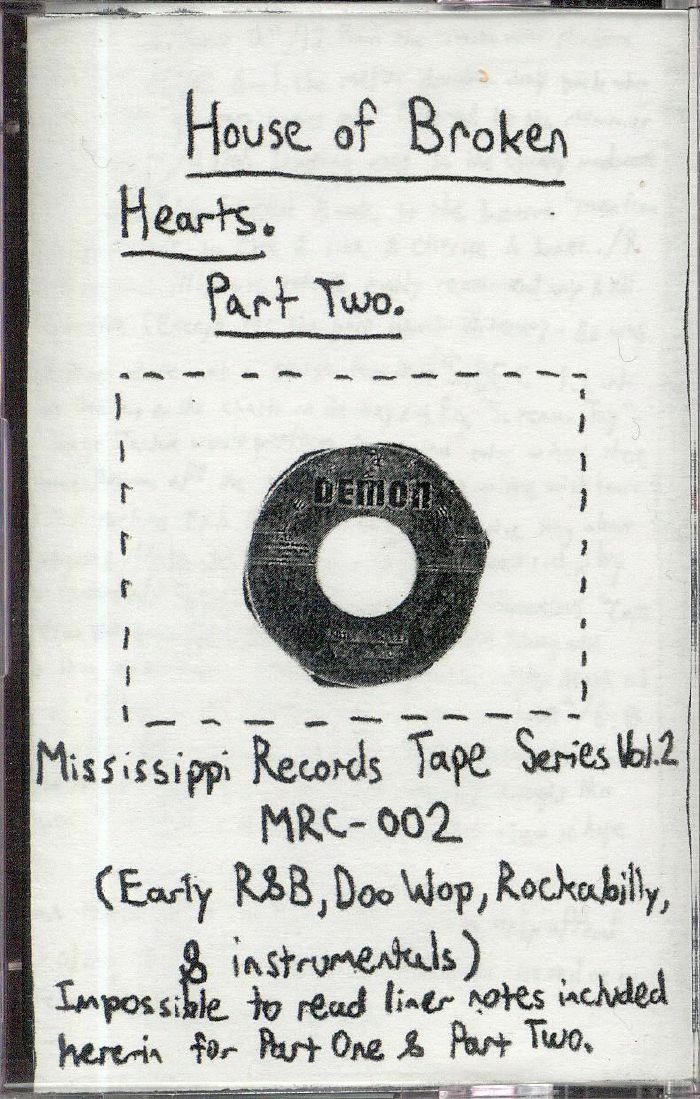 VARIOUS - House Of Broken Hearts Part Two: Early R&B Doo Wop Rockabilly & Instrumentals