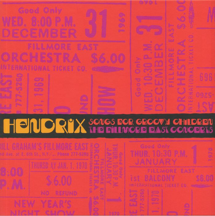 HENDRIX, Jimi - Songs For Groovy Children: The Fillmore East Concerts