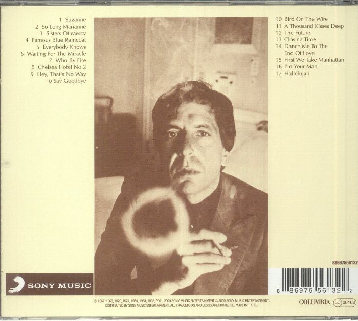 COHEN, Leonard - Greatest Hits