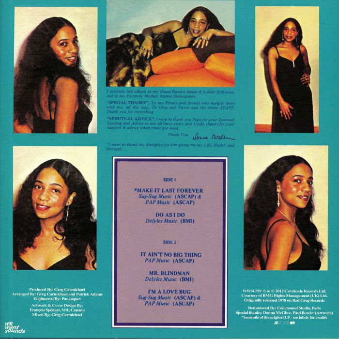 洋楽 Donna McGhee - Make It Last Forever Amazon.com: Make It Last Forever: CDs & Vinyl
