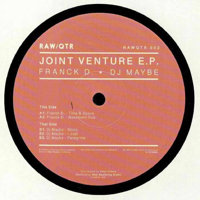 FRANCK D/DJ MAYBE - Joint Venture EP