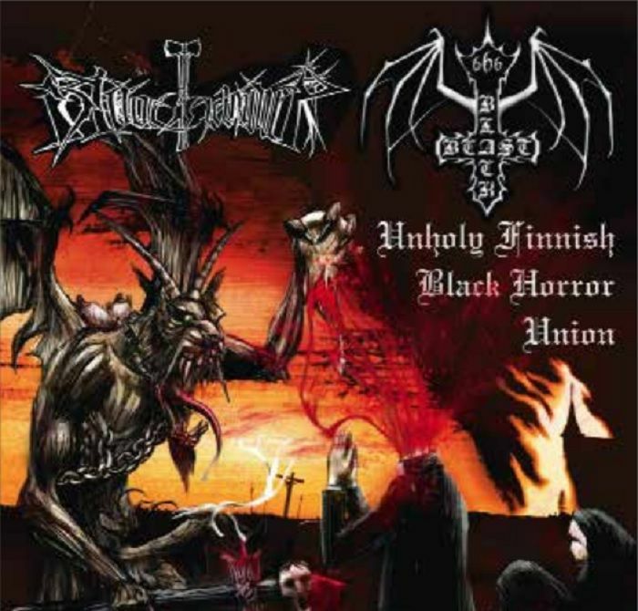 BLACK BEAST/BLOODHAMMER - Unholy Finnish Black Horror Union