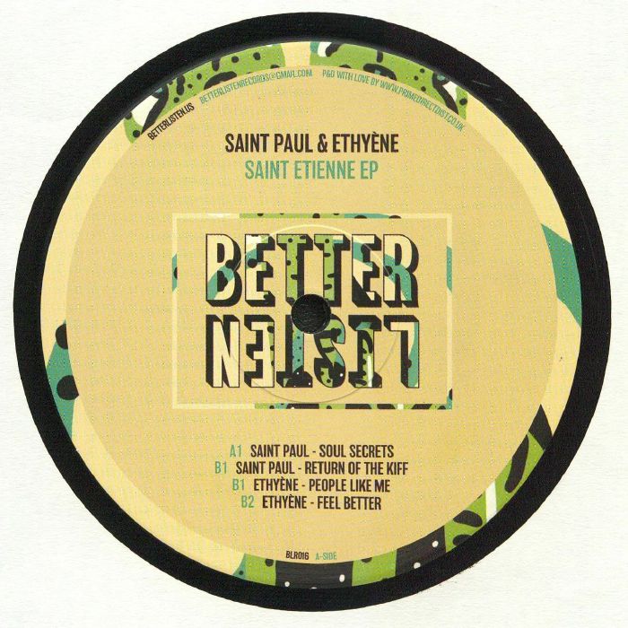 SAINT PAUL/ETHYENE - Saint Etienne EP