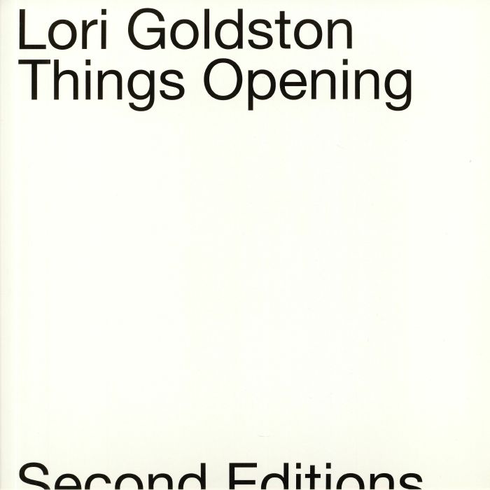 GOLDSTON, Lori - Things Opening
