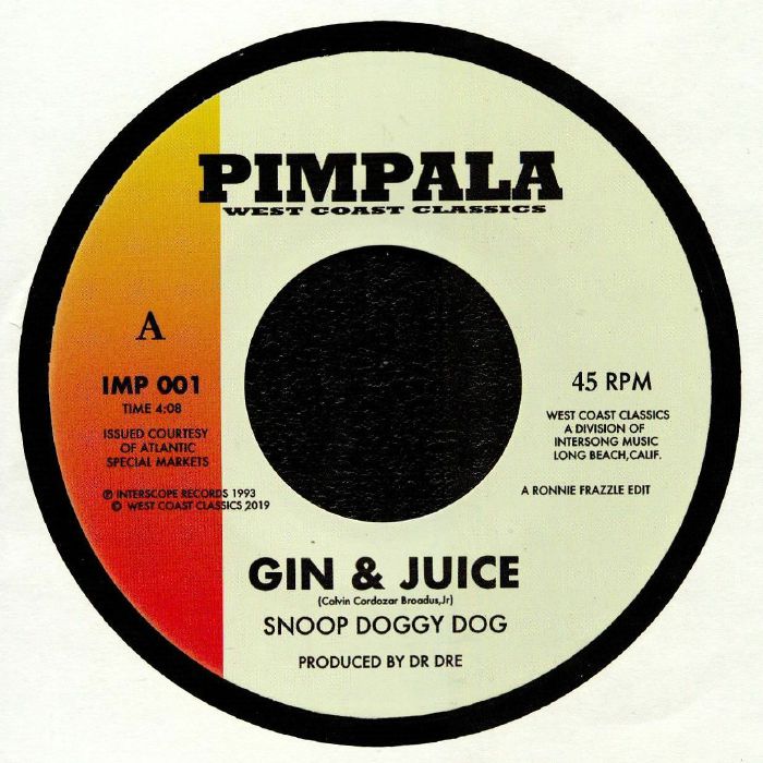 SNOOP DOGGY DOGG/DJ QUIK - Gin & Juice