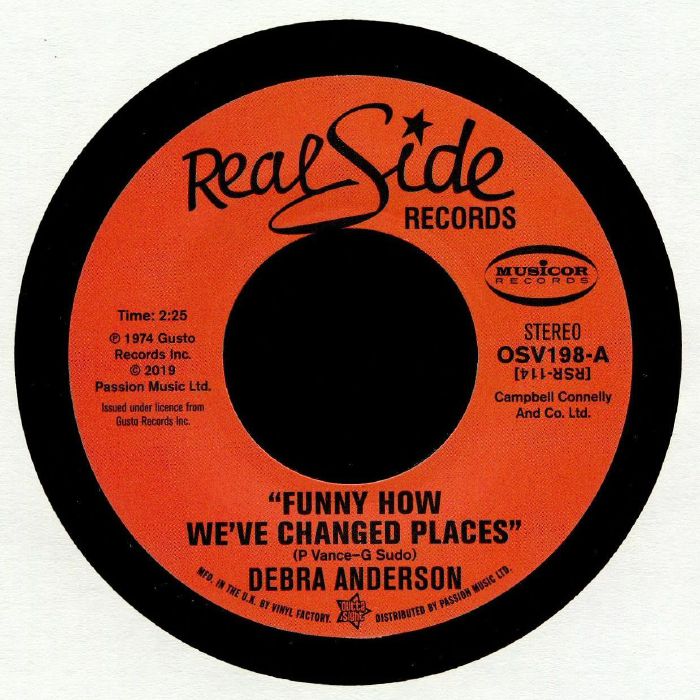 ANDERSON, Debra/THE CEASARS - Funny How We've Changed Places
