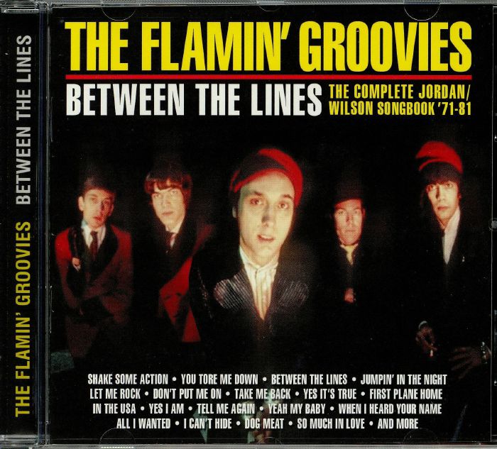 FLAMIN' GROOVIES, The - Between The Lines: The Complete Jordan/Wilson Songbook '71-81 (Record Store Day Black Friday 2019)