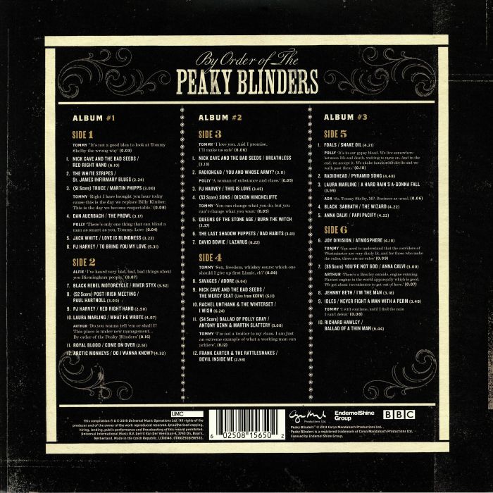 VARIOUS Peaky Blinders Series 15 (Soundtrack) Vinyl at Juno Records.