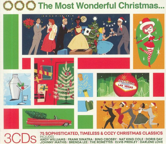 VARIOUS - The Most Wonderful Christmas: 75 Sophisticated Timeless & Cozy Christmas Classics